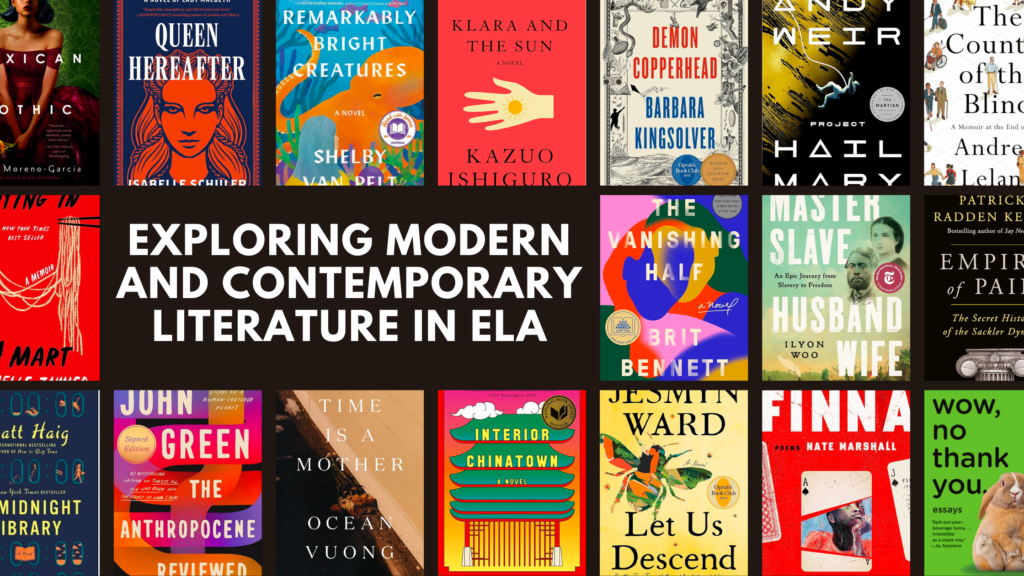 Exploring Modern And Contemporary Literature In ELA - Lit & More