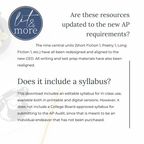 AP English Literature Full Course Materials - Image 13