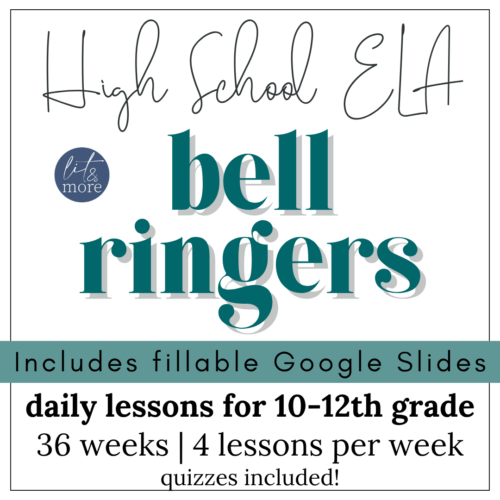 Lit & More Bell Ringers vol. 1